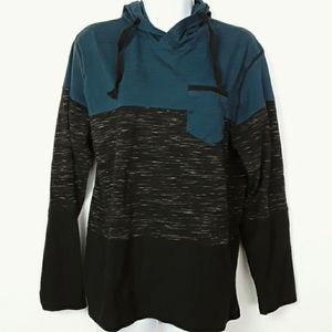 Hard Edge Hooded Top Large